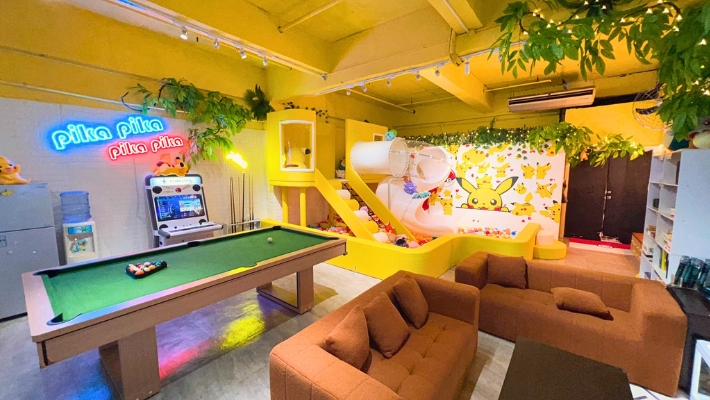pokemon party room